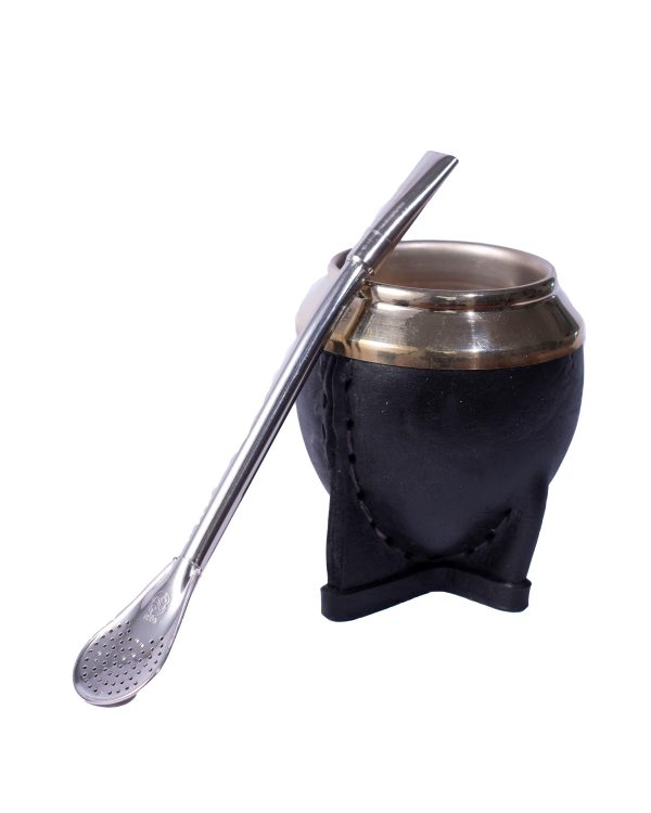 Mate Forrado con Bombilla