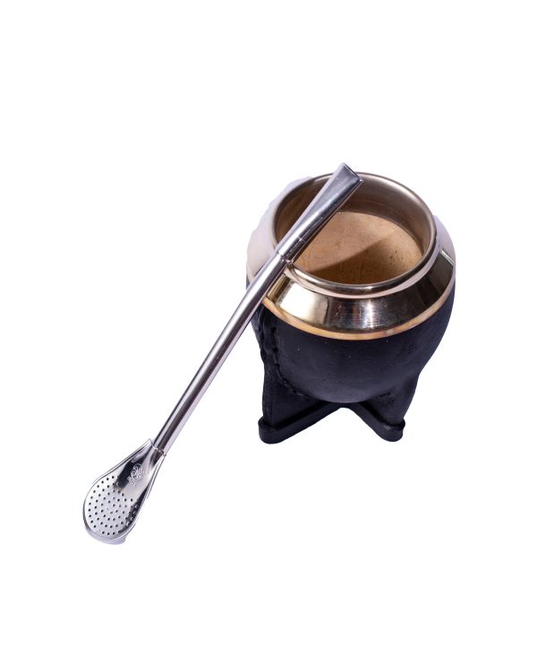 Mate Forrado con Bombilla