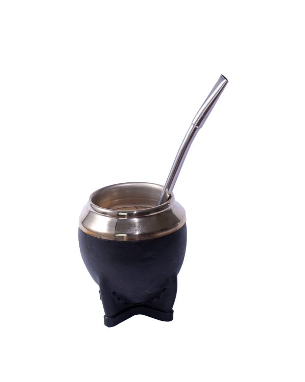 Mate Forrado con Bombilla
