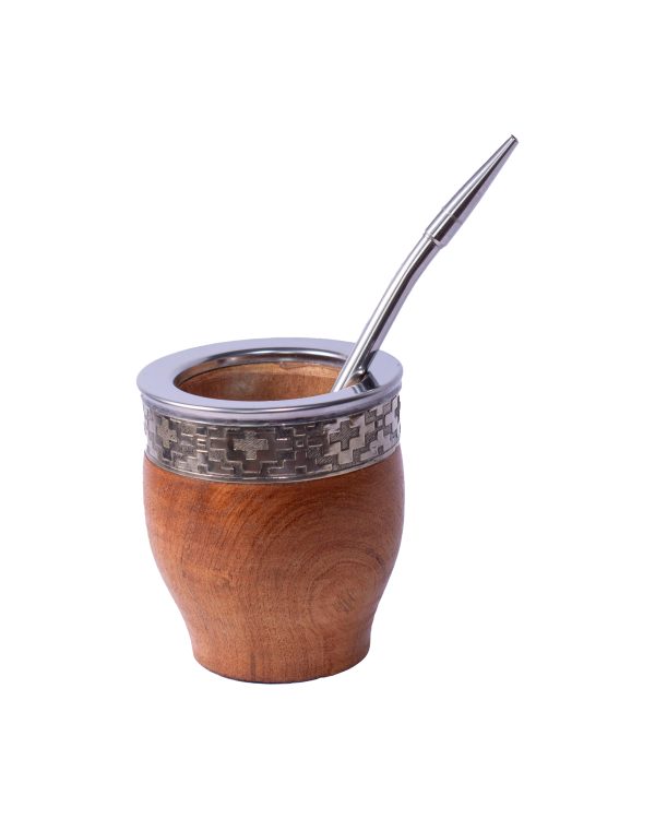 Mate Imperial de Algarrobo con Bombilla