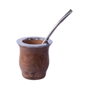 Mate de Algarrobo con Bombilla